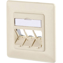 Btr Cat 6A Ral 1013 Up-Netzwerdose Unbe