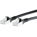 Patchkabel Cat6a Btr S/Ftp Schwarz 5m