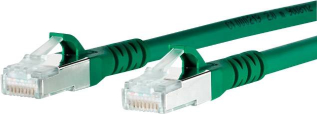 Patchkabel Cat6a Btr S/Ftp Grün 5m Patchkabel Cat6a Btr S/Ftp Grün 5m