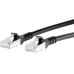 Patchkabel Cat6a Btr S/Ftp Schwarz 10m