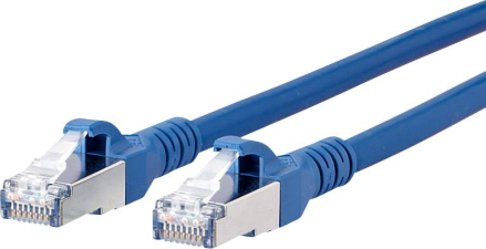 Patchkabel Cat6a Btr S/Ftp Blau 10m Patchkabel Cat6a Btr S/Ftp Blau 10m