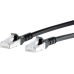 Patchkabel Cat6a Btr S/Ftp Schwarz 1,5m