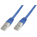 Patchkabel Cat5e U/Utp 0,25m Blau