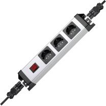 Kopp Steckdosenleiste 3-fach Powerversal Wieland