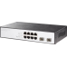 8 Port Gigabit Switch Soho + Sfp