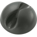 Kabelhalter Klebend Schwarz 35x18mm