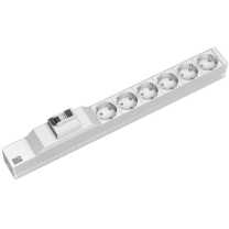 Steckdosenleisten Bachmann 19  Schutzk.6x schal.