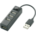 4 Port USB 2.0 Hub Slim Schaltbar