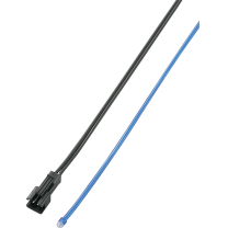 Modelcraft Leuchtschnur Blau &oslash;2,2mm/60cm