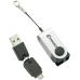 USB 2.0 Winkel-Adapter A/Mini-B