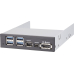 Usb3.0/Power Esata/Firewire Front
