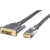 Hdmi/DVI-D-Kabel 5m
