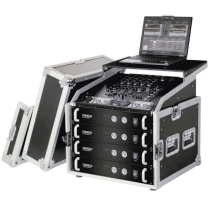 Reloop Rack Case 8 He Pro mit Ablage