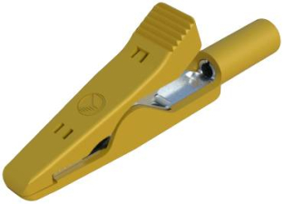 Miniatur-Abgreifklemme Crimp Gelb Ma 1 Miniatur-Abgreifklemme Crimp Gelb Ma 1