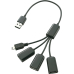 3+1 Port USB 2.0 Hub-Kabel 30cm