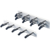 Rittal Rangierpanel mit Kabelspro.1he
