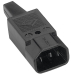 Kabel-Gerätestecker Kabel Mittig Gst4