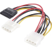 SATA/Ide Power-Kabel 15cm Bulk