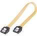 SATA 300 Kabel L-Typ 20cm Gelb Bulk