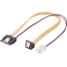Slimline SATA Verlängerungskabel 30cm Bulk