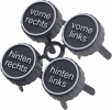 Reifenmarkierung 4-teilig Set Reifenmarkierung 4-teilig Set