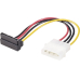 SATA Strom-Adapterkabel 1xgewinkelt Bulk