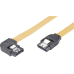 SATA 300 Kabel L-Typ50cmgelb1xgewi.Rec.Bu.