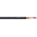 Mikrofonkabel Sc-Peacock 2x2x0,25mm² Sw