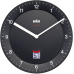 Funk-Wanduhr Schwarz