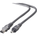 Firewire400 4/6pin 1,8 Schwarz
