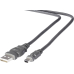 USB2.0 Anschlusskabel A/Minib 2m Grau Bulk