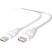 USB2.0 Verlängerung A/A 1,8m Weiß
