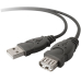 USB2.0 Verlängerung A/A 3m Schwarz
