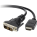DVI/HMDI Kabel 1,8m Schwarz