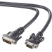 DVI-I Singlelinkkabel/Vga 3m Schwarz