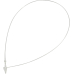 Sicherheitsfaden 225mm Natur