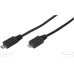 USB2.0 Micro A/Micro B Kabel 5m Schwarz
