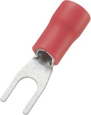Gabelkabelschuh 0.5-1.5mm² Rot 100 St Gabelkabelschuh 0.5-1.5mm² Rot 100 St