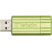 Verbatim USB Stick 8GB Pin Stripe Grün