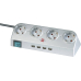 Steckdosenleiste 4-fach Desktop-Usb