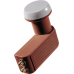 Schwaiger Universal-Twin-Lnb Ziegelrot