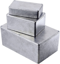 Aluminium-Gehäuse Ip54 145x95x48 Natur Aluminium-Gehäuse Ip54 145x95x48 Natur