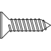 Blechschraube Senkkopf Kreuzschlitz DIN7982 2,9x9,5 100er