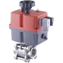 ICH 2-Wege-Kugelhahn Edelstahl G3/4 12-24v