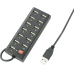 13 Port USB 2.0 Hub Schaltbar