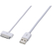 Digitus iPad/iPhone/iPod Ladekabel/Datenkabel Apple Dock-Stecker USB 2.0 Stecker A 0,5 m
