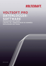 VOLTCRAFT VoltSoft PRO Datenlogger-Software, Passend für VC930, VC950, DL-141TH, SL-451, DL-101T, D VOLTCRAFT VoltSoft PRO Datenlogger-Software, Passend für VC930, VC950, DL-141TH, SL-451, DL-101T, D