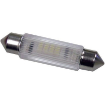Signal Construct LED Soffitten-L&auml;mpchen 4-Chip U-Gr&uuml;n 12v 11x39mm