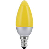 Paulmann LED-Leuchtmittel E14 0,6W Kerze Gelb