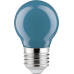 LED-Leuchtmittel E27 0,6W Tropfen Blau